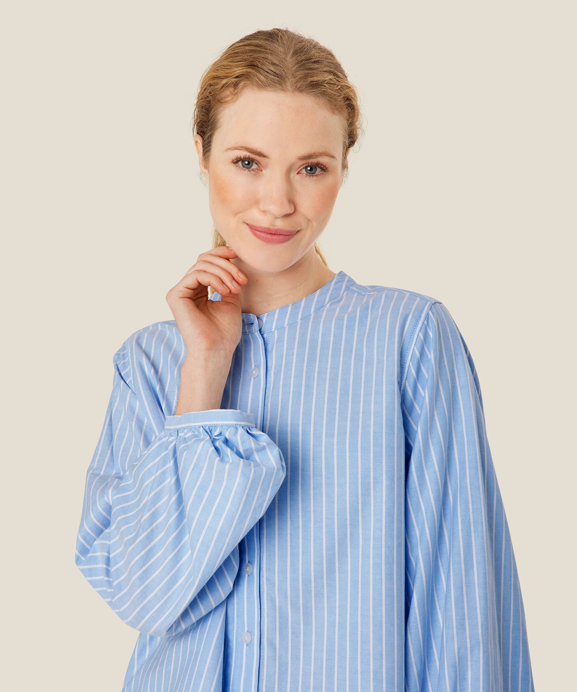 Ilene Shirt, Blue Bonnet