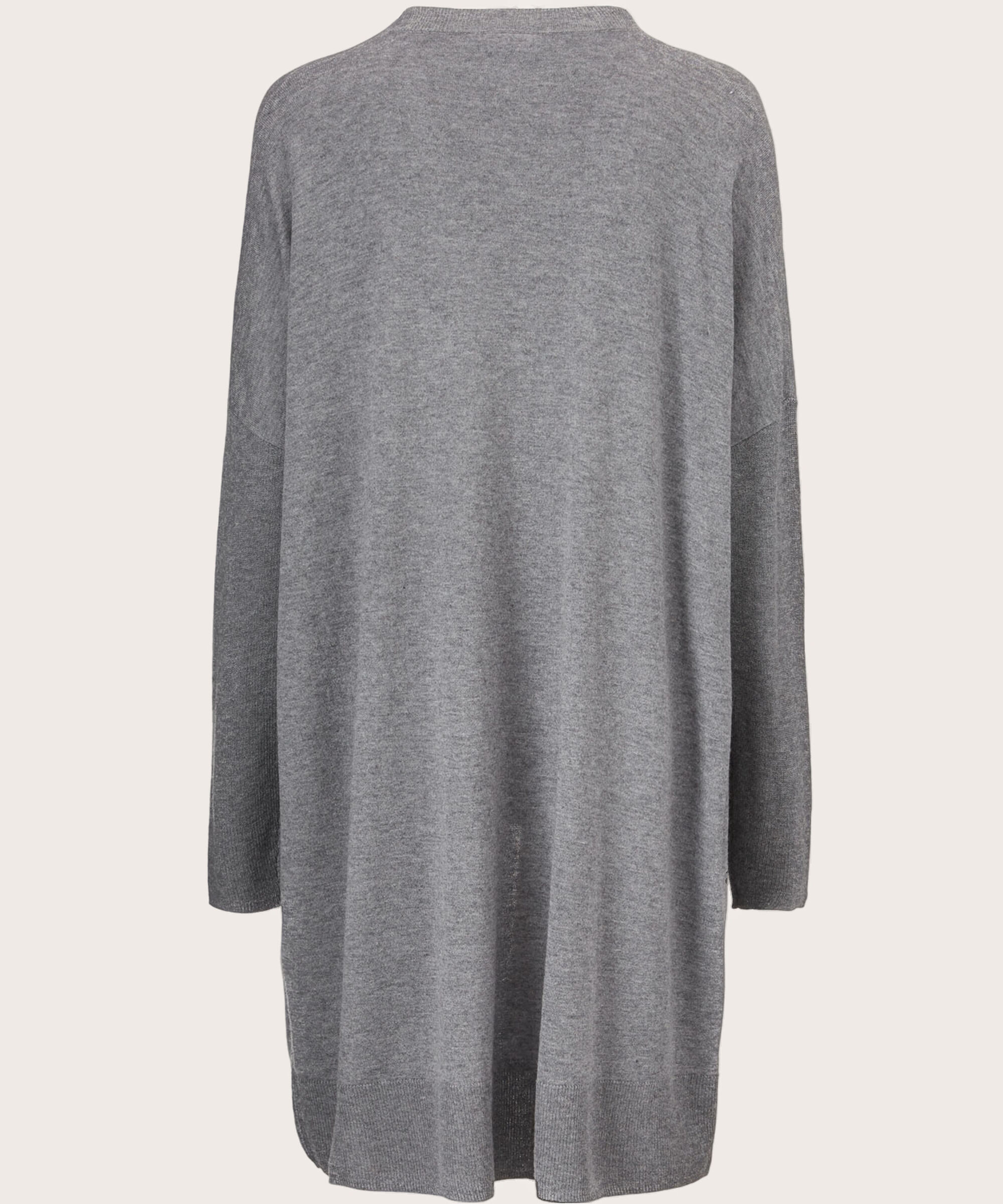 LUCY CARDIGAN, M. Grey mel.