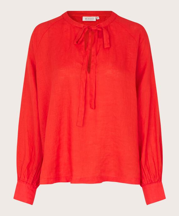 Dortea Blouse, Orange com