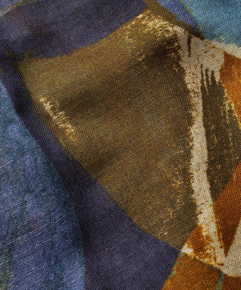 Azuroa Scarf, Bijou Blue