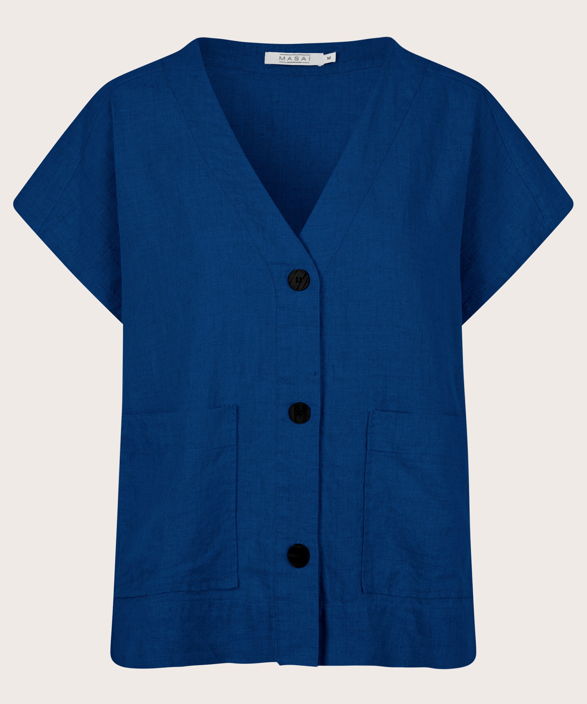 Idoro Shirt, Navy Peony