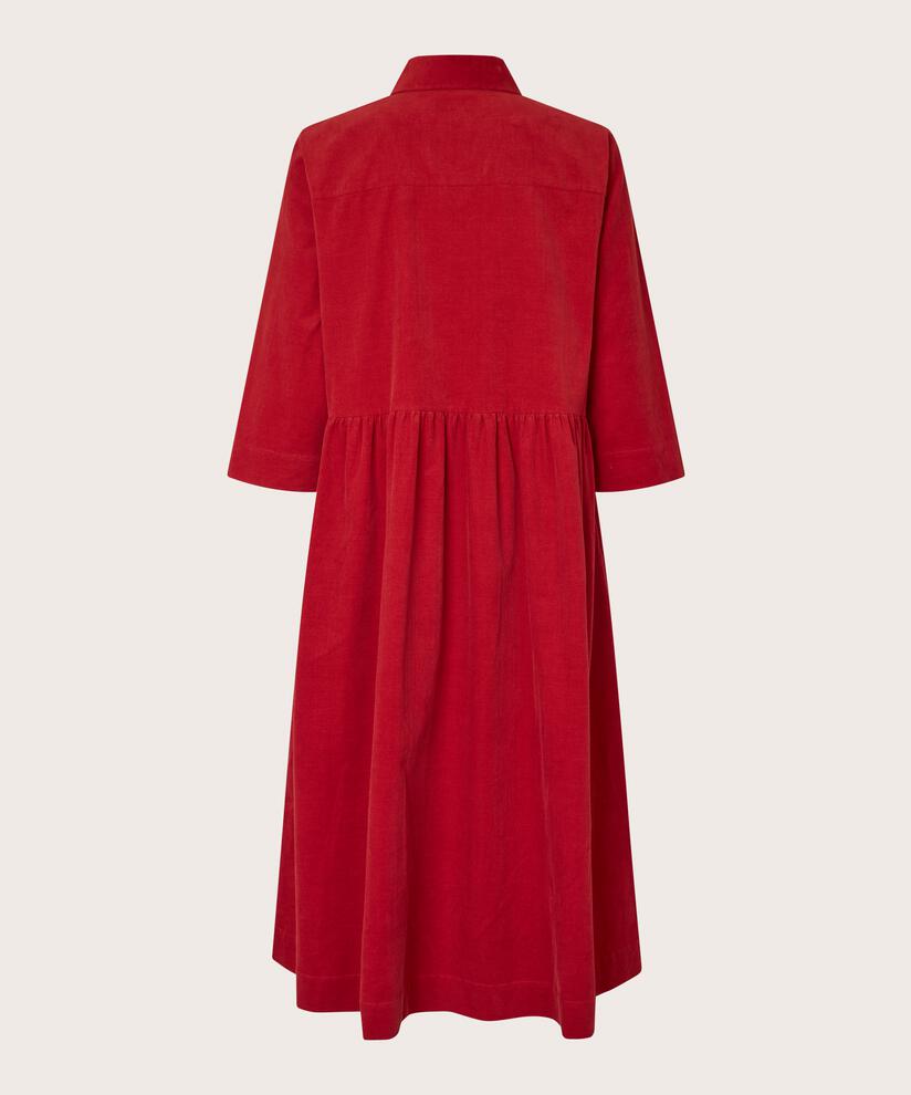 Nynisla Shirt Dress, Red Dahlia