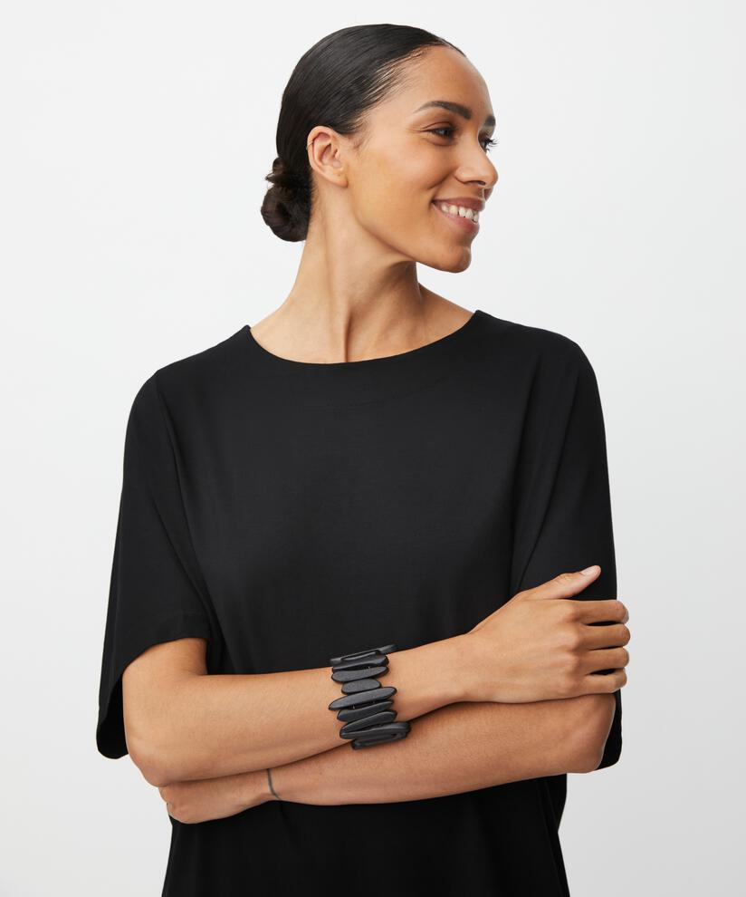 Nattie JERSEY Dress, Black