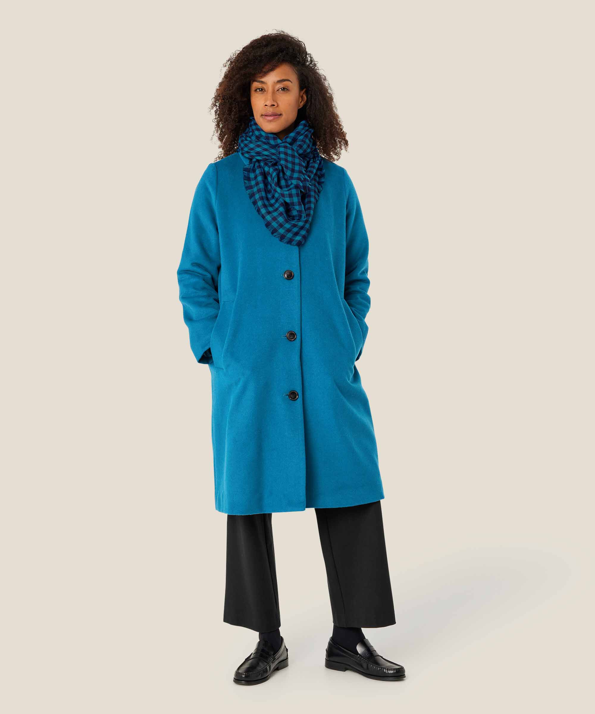 Thiti Wool Coat, Celestial