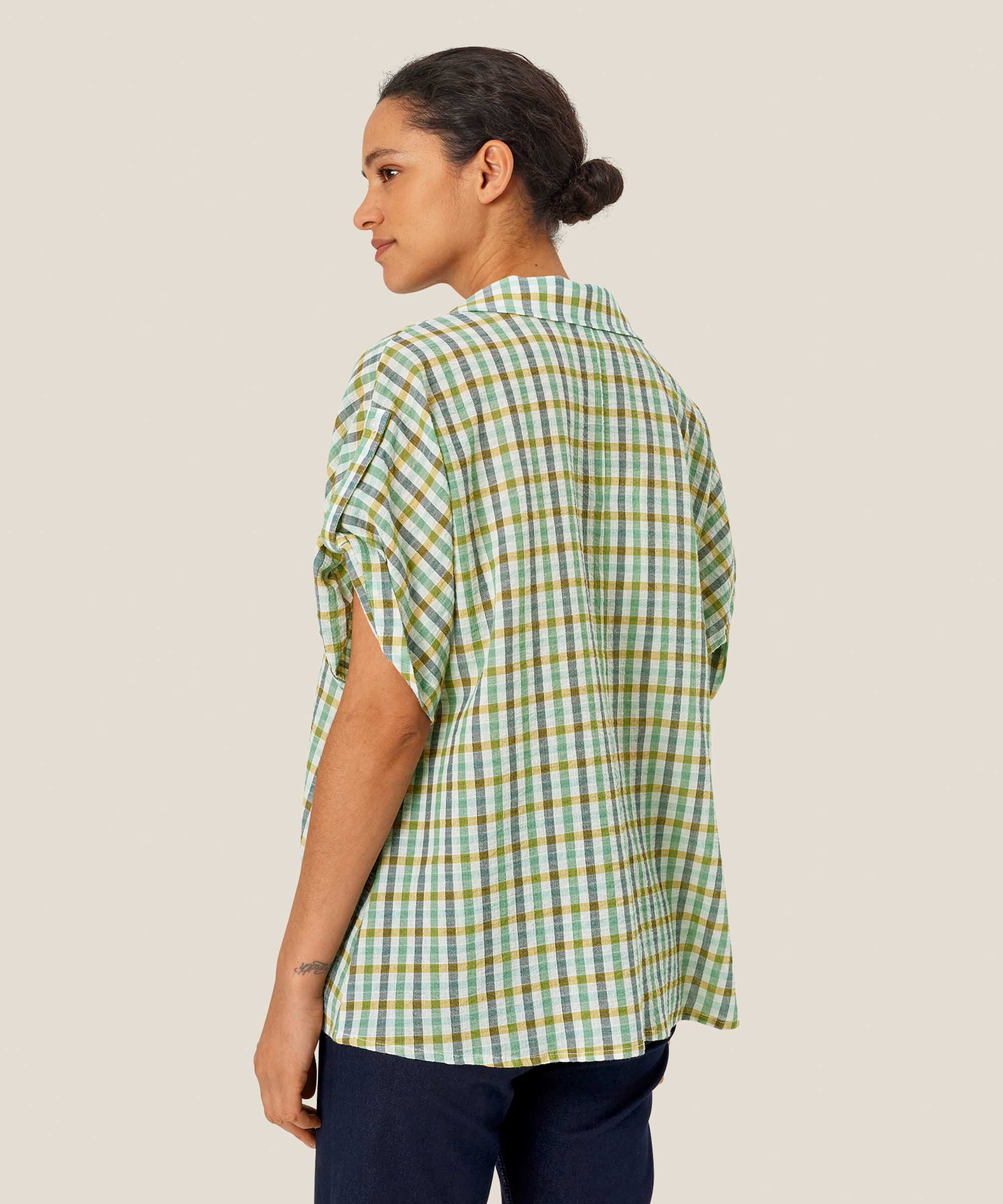 Daxton Blouse, D. Grass Green