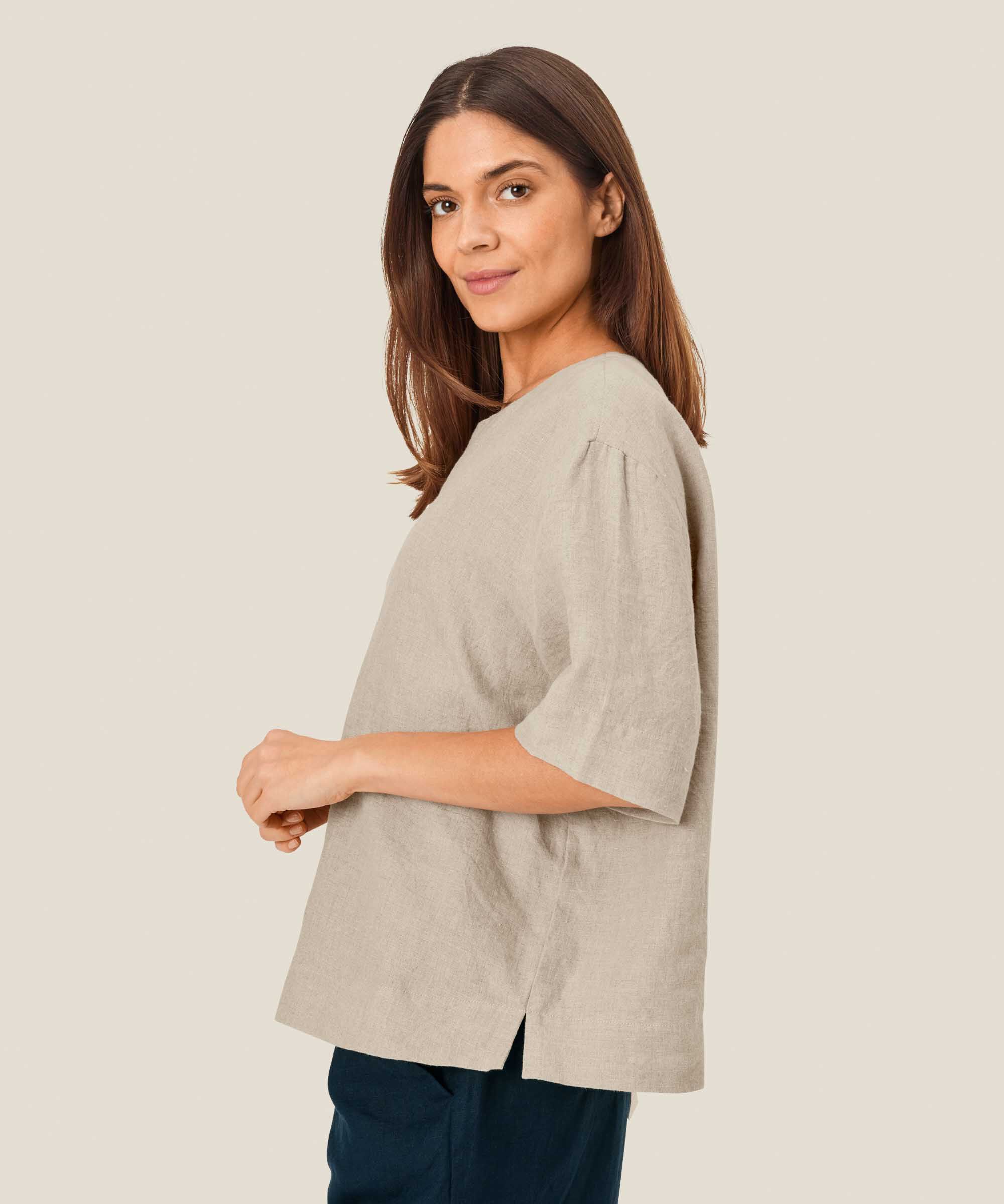 Dolorea Blouse, Natural