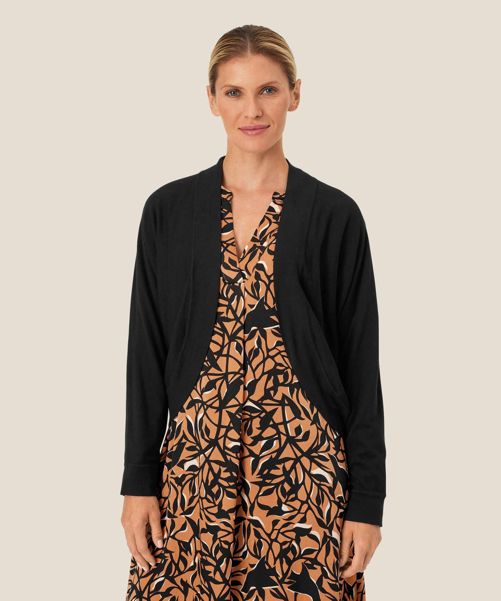 LORELLE CARDIGAN, Black