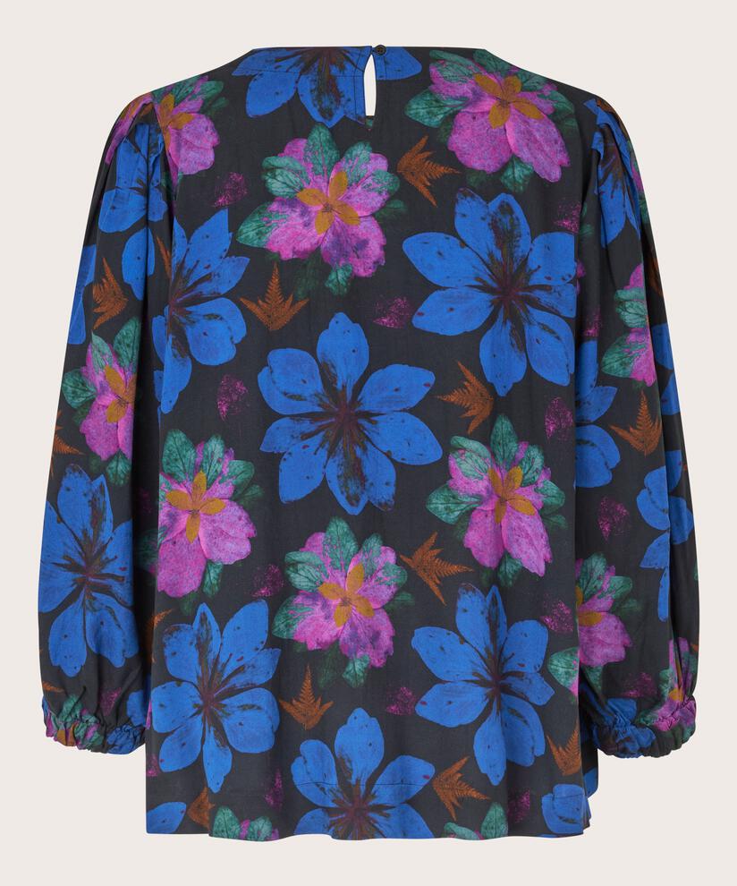 Brisa Blouse, Wild Aster