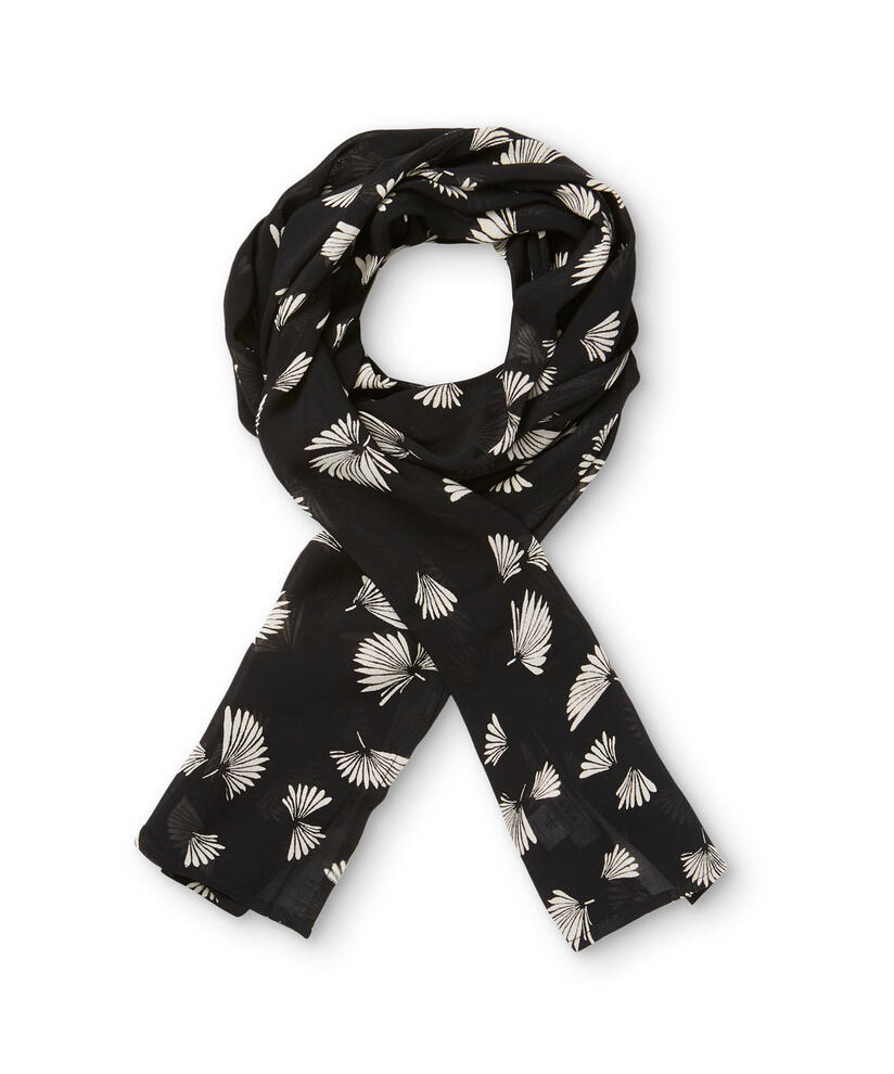 ALONG SCARF, Black