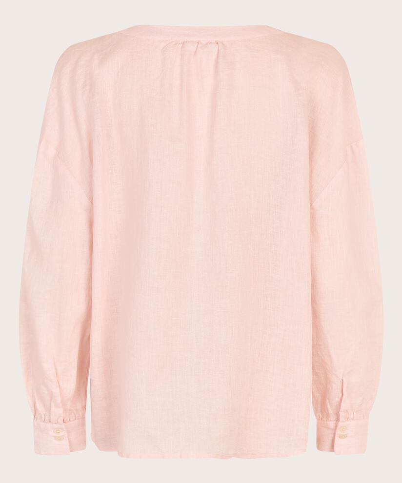 Dashina Blouse, Mauve Chalk