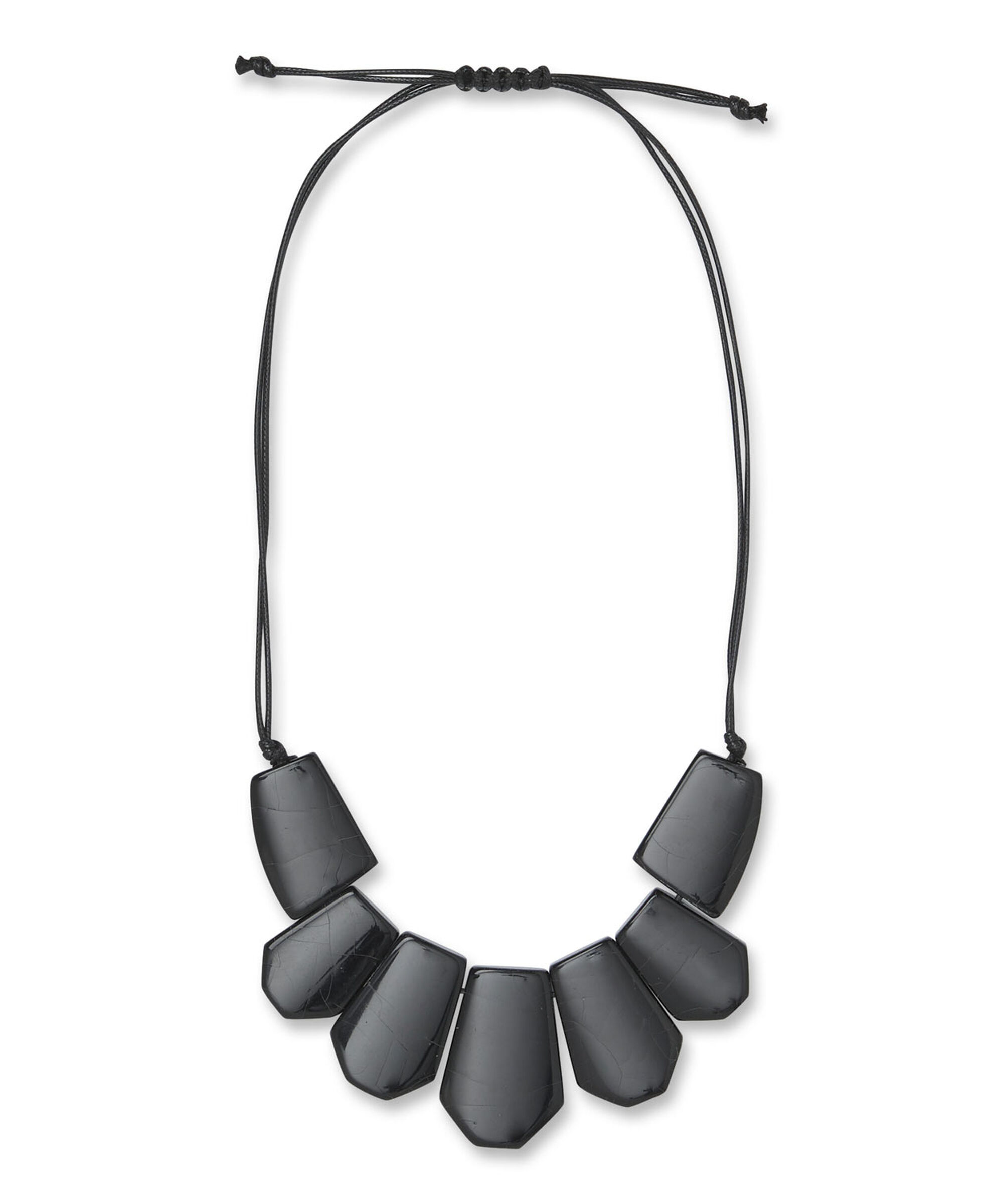 REECE NECKLACE, Black