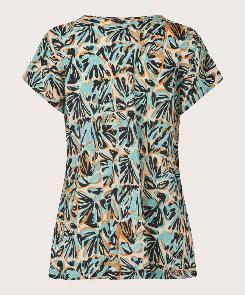 Kallo Blouse, Aqua
