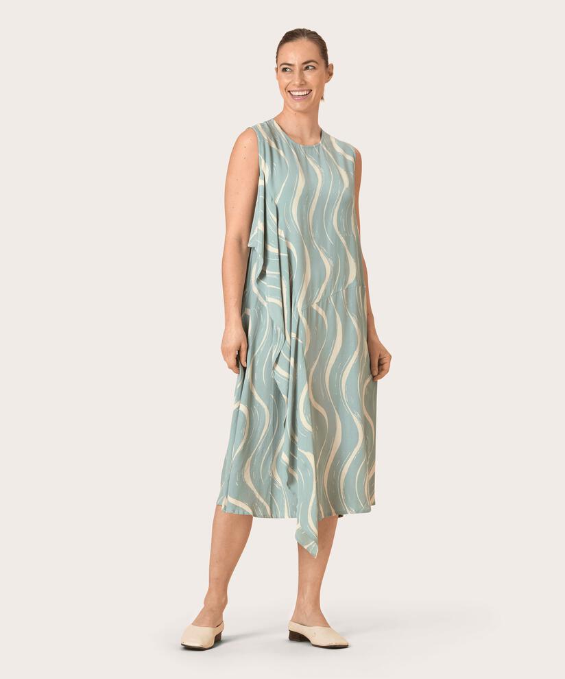 NYXIMA DRESS, Blue Surf