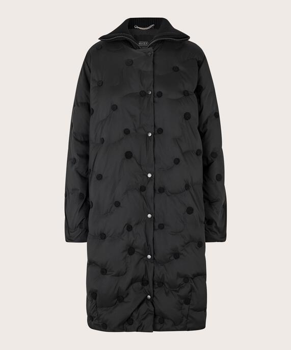 Tahila Down Coat, Black