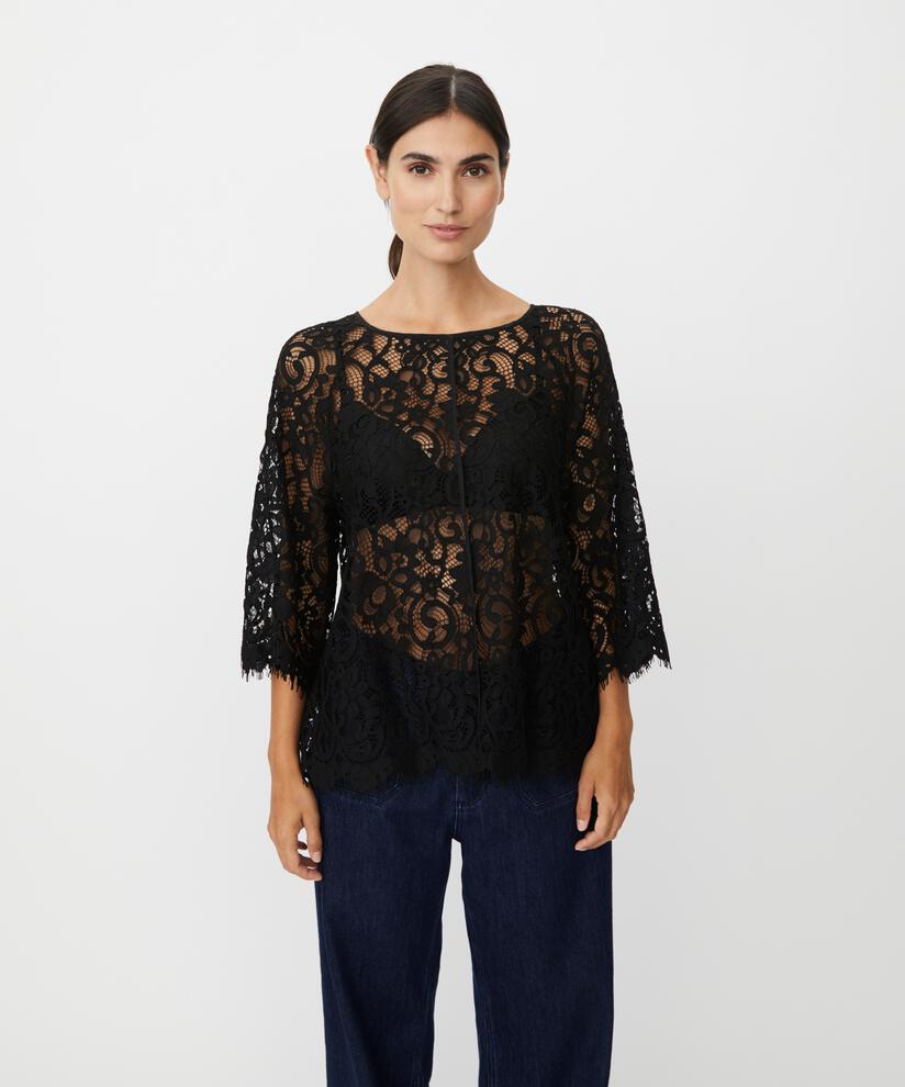 Dovellia Blouse, Black