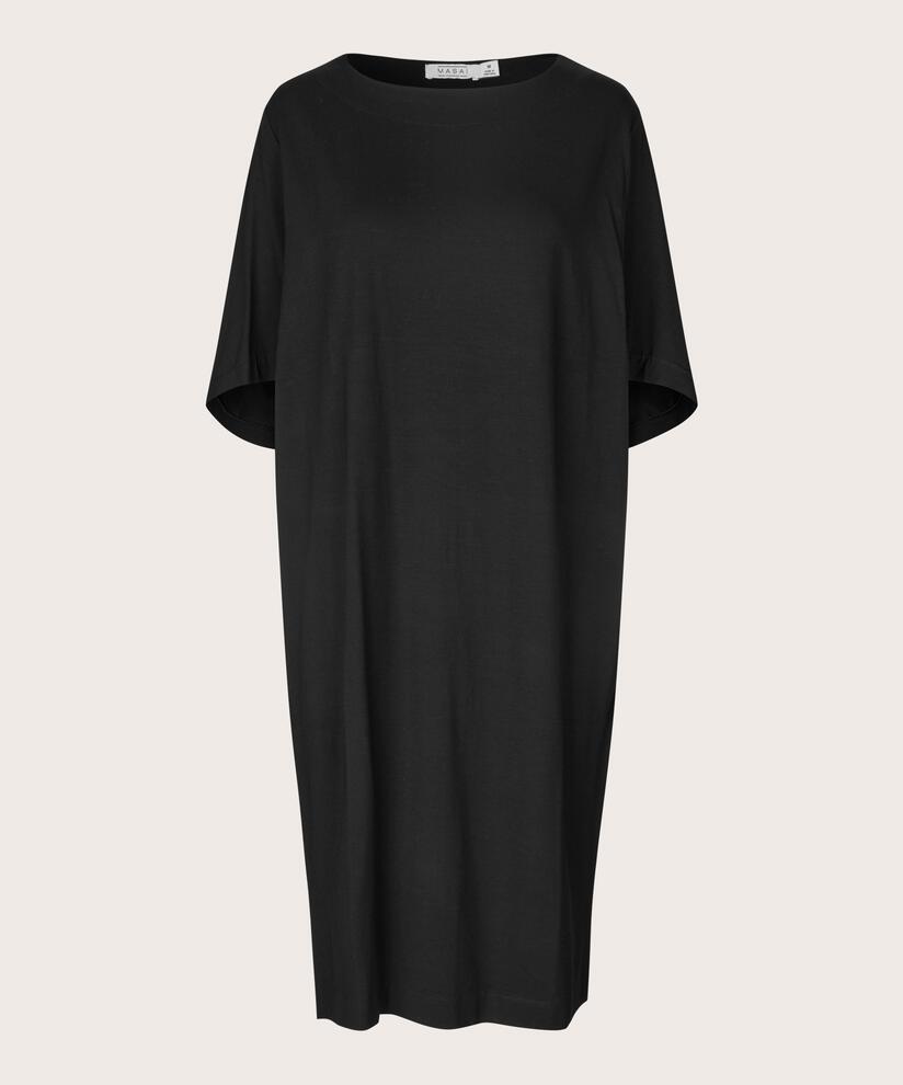 Nattie JERSEY Dress, Black