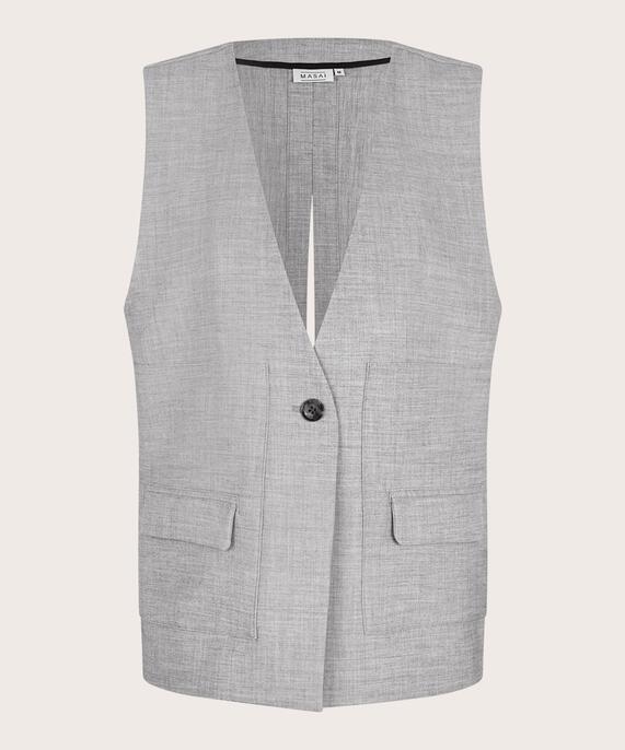 Jernesta Waistcoat, L. Grey mel.