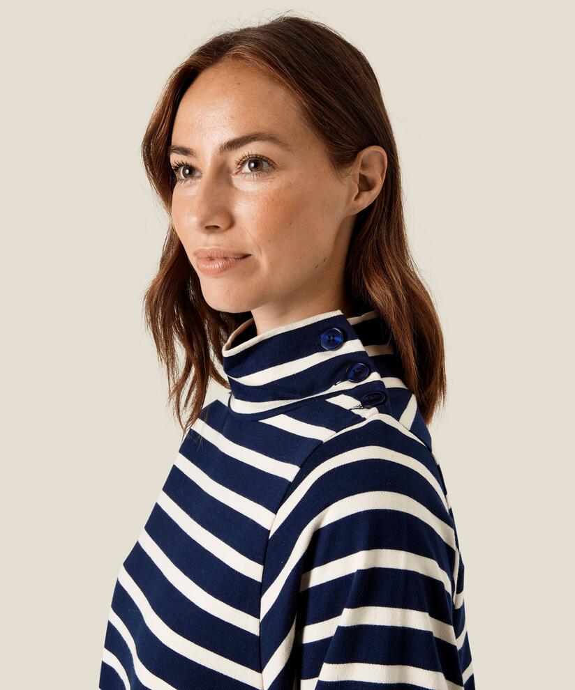 Nejanas JERSEY Dress, Navy Blazer, hi-res