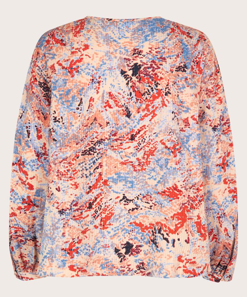 Danette Blouse, Orange com