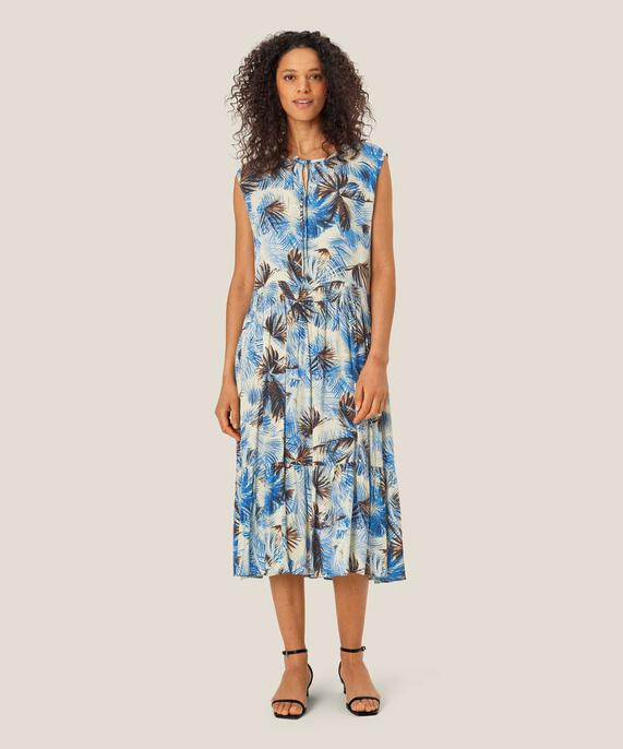 Otania Dress, Della Blue