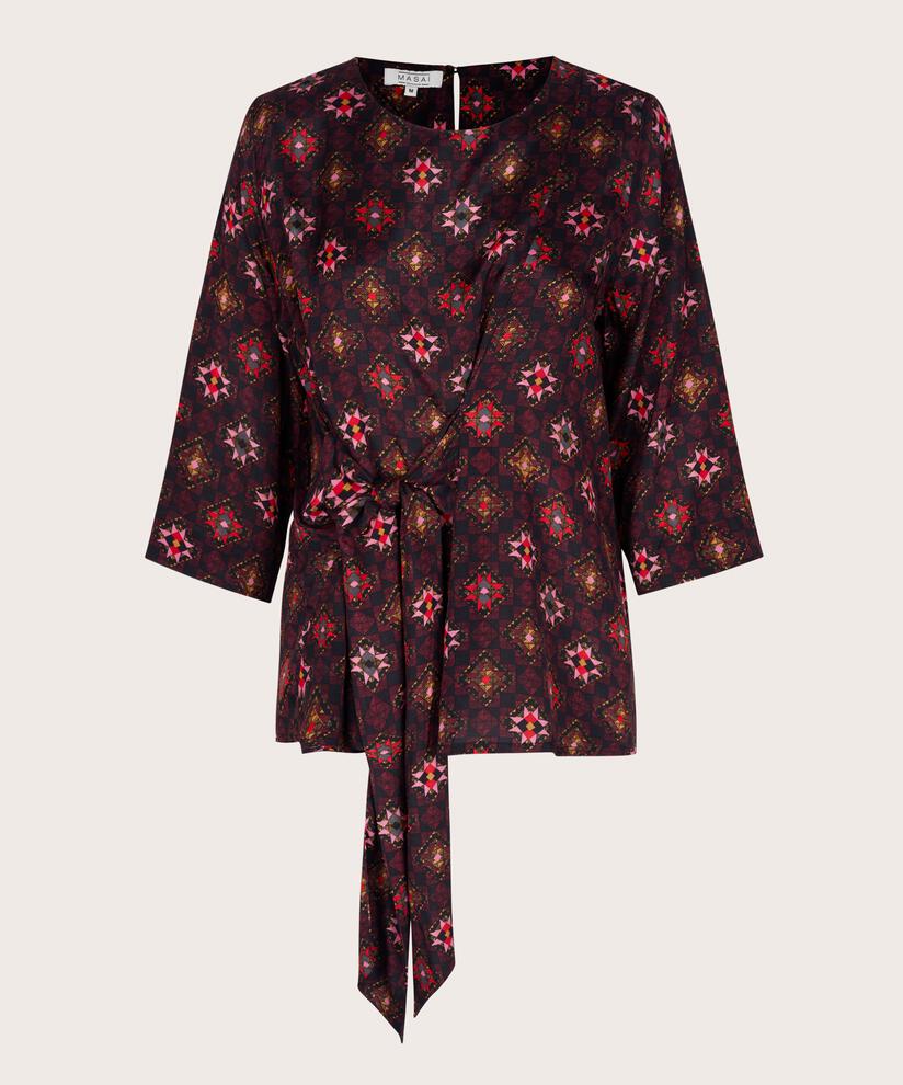 Bee Blouse, Tango Red, hi-res