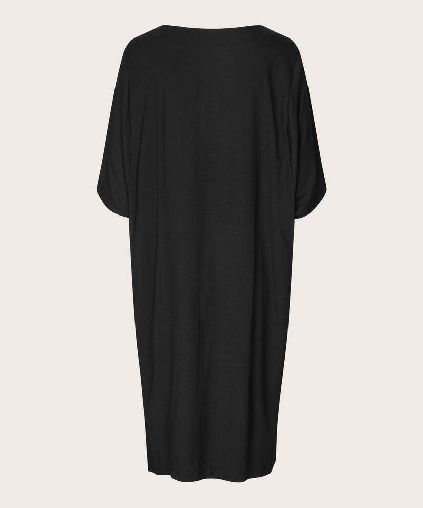 Nattie JERSEY Dress, Black