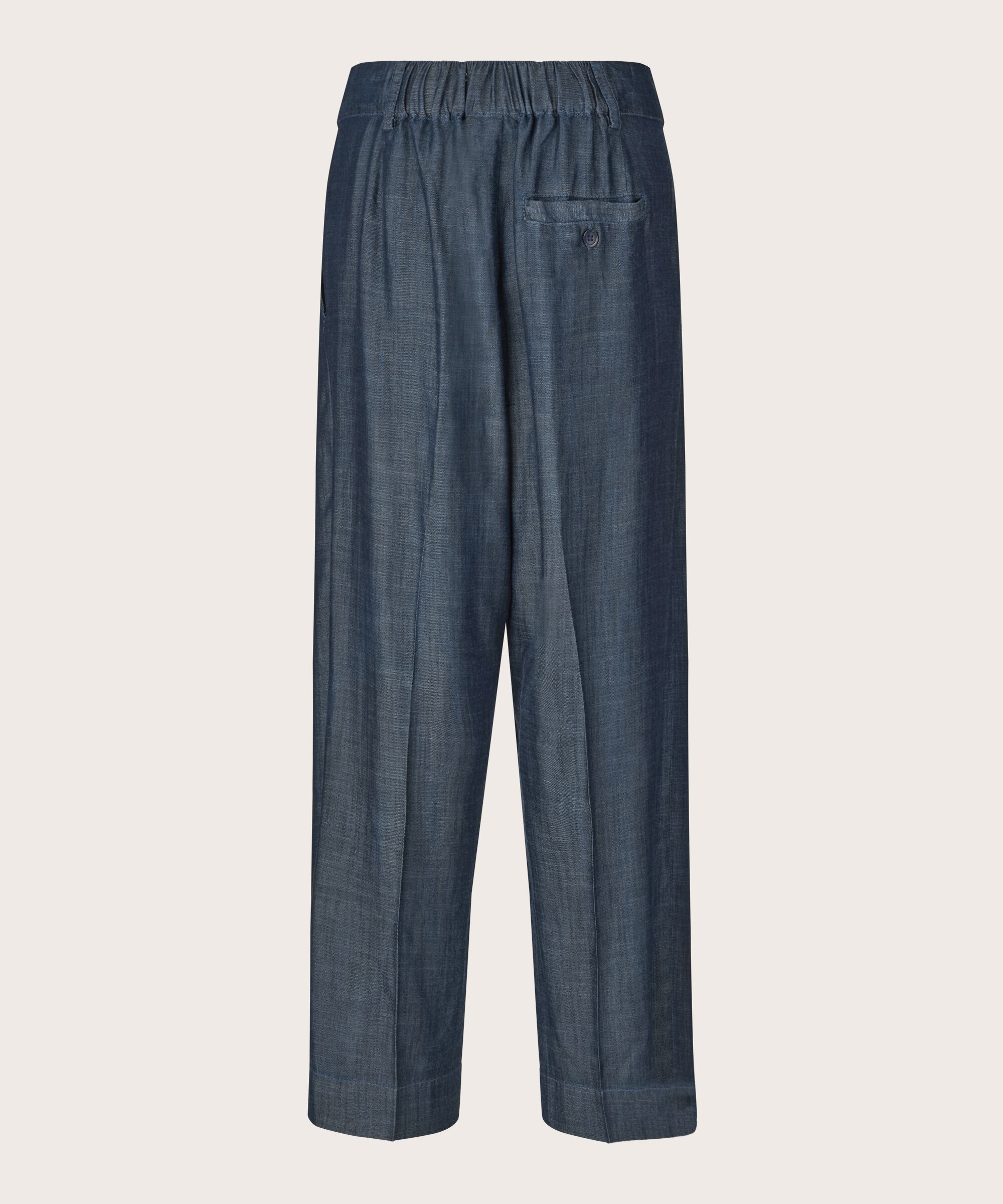 Perlinas Trousers, Blue Denim