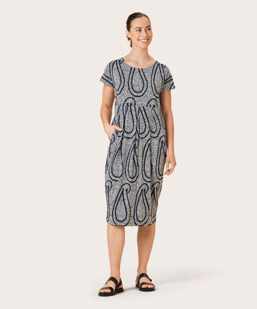 OLNIA JERSEY DRESS, Navy Blazer