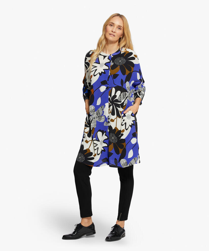 IOSETTA SHIRT DRESS, Clematis Blue