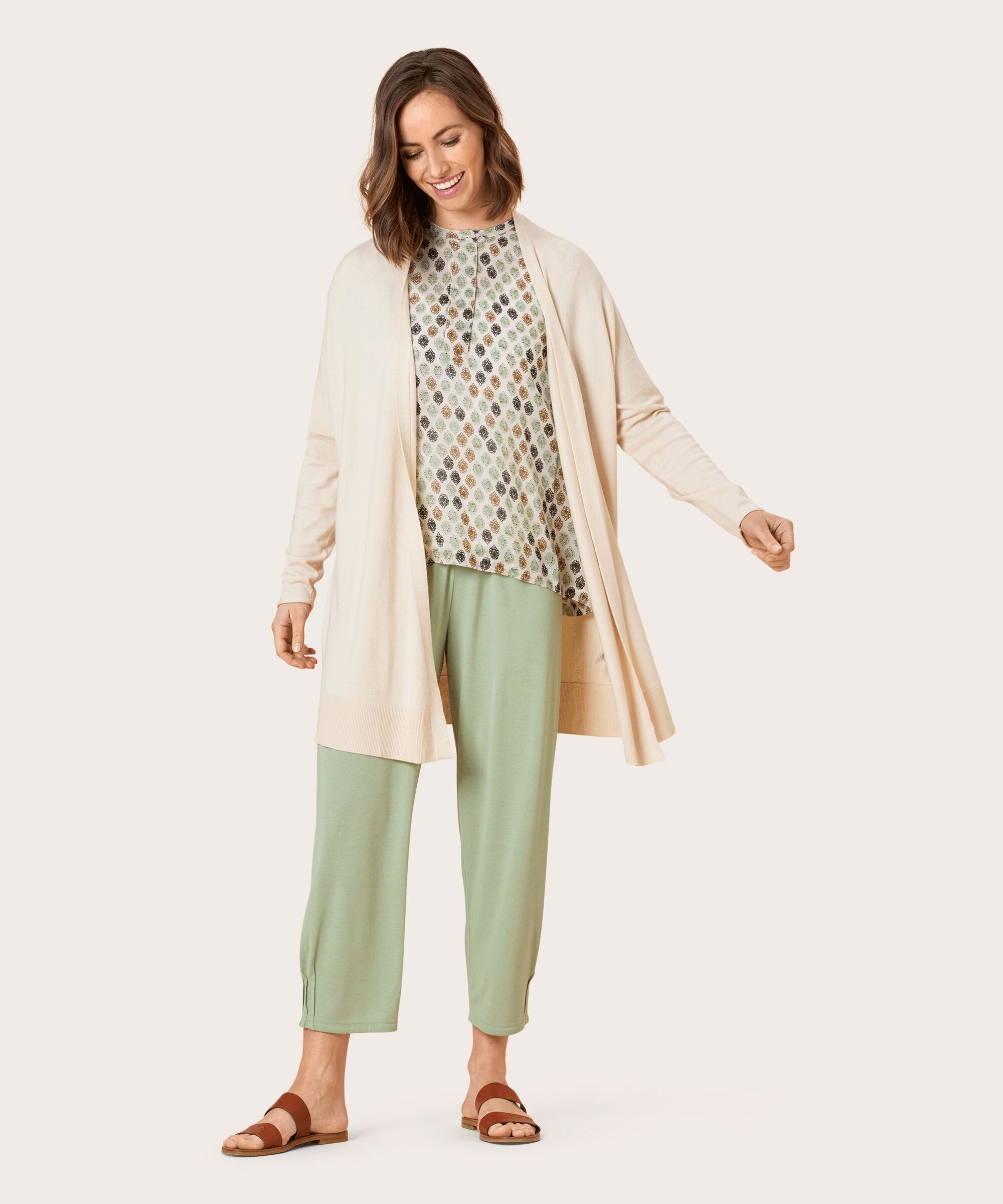 LINDIE CARDIGAN, Whitecap