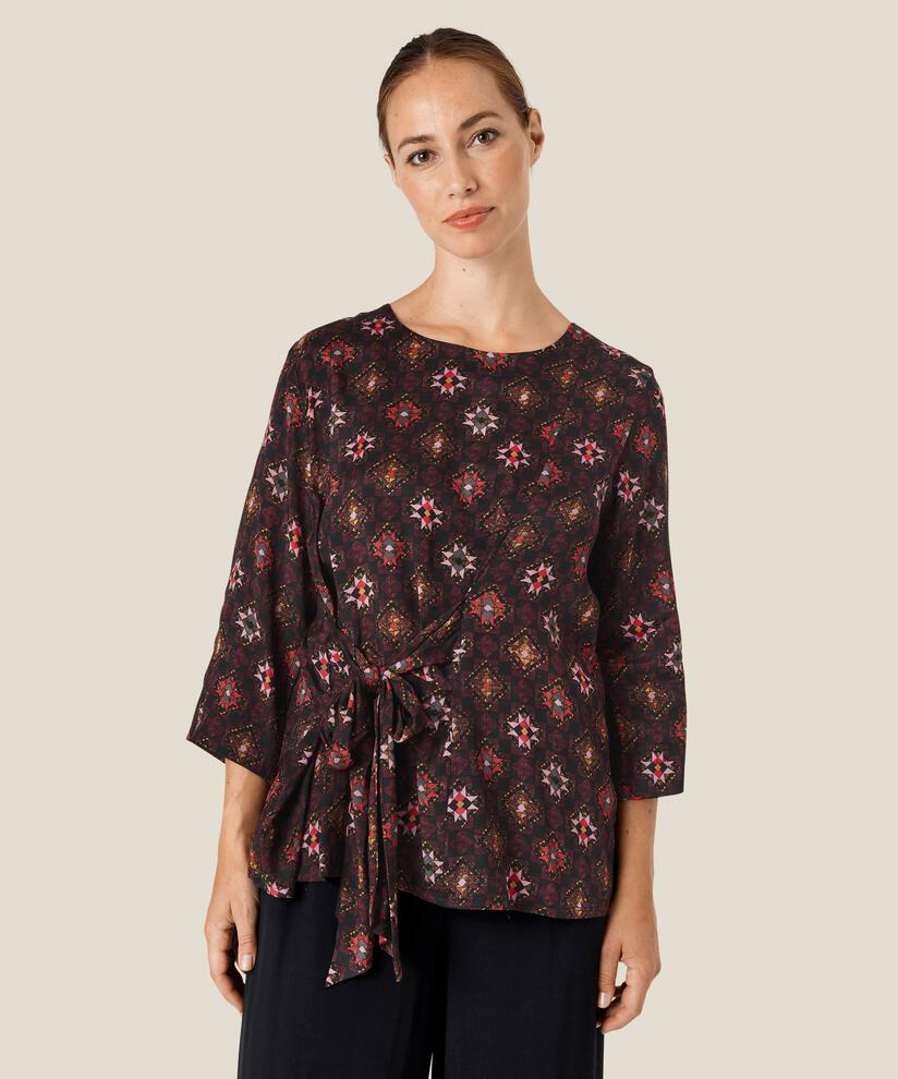 Bee Blouse, Tango Red, hi-res