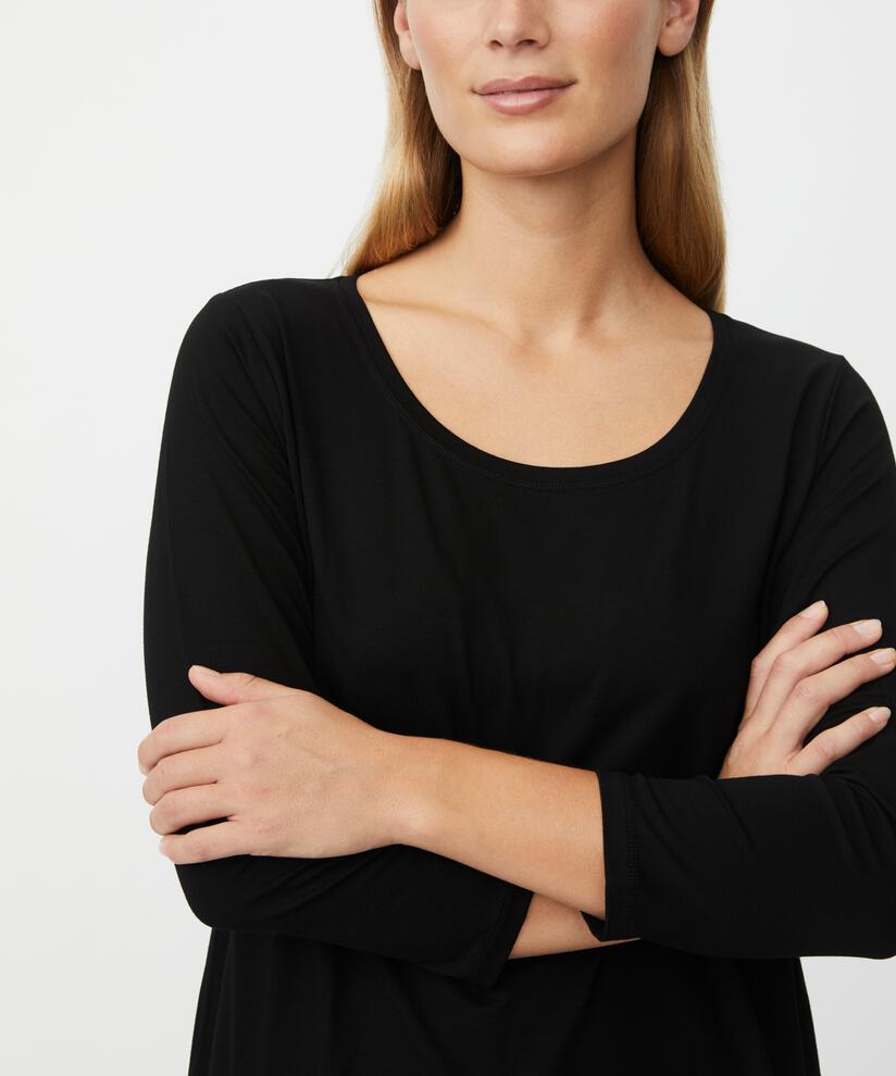 Cecille JERSEY Top, Black