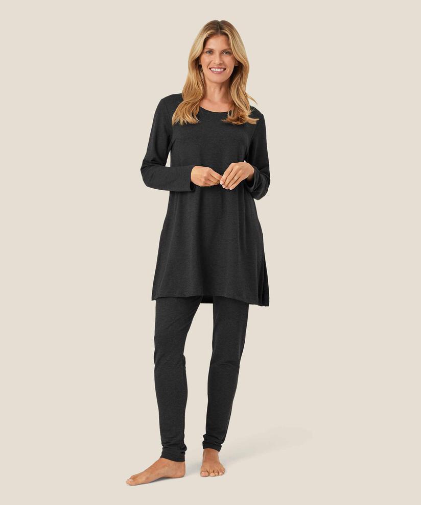 Glowie JERSEY Tunic, D. Grey mel.
