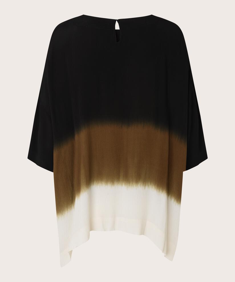 DEGANA BLOUSE, Bronze Brown
