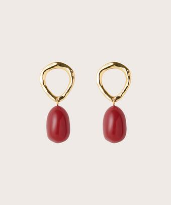 Rosalina Earrings, Paprika, hi-res
