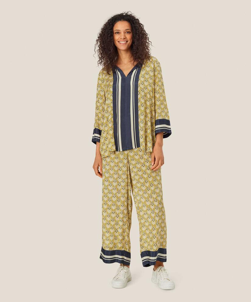 Byrana Blouse, Burnish Gold