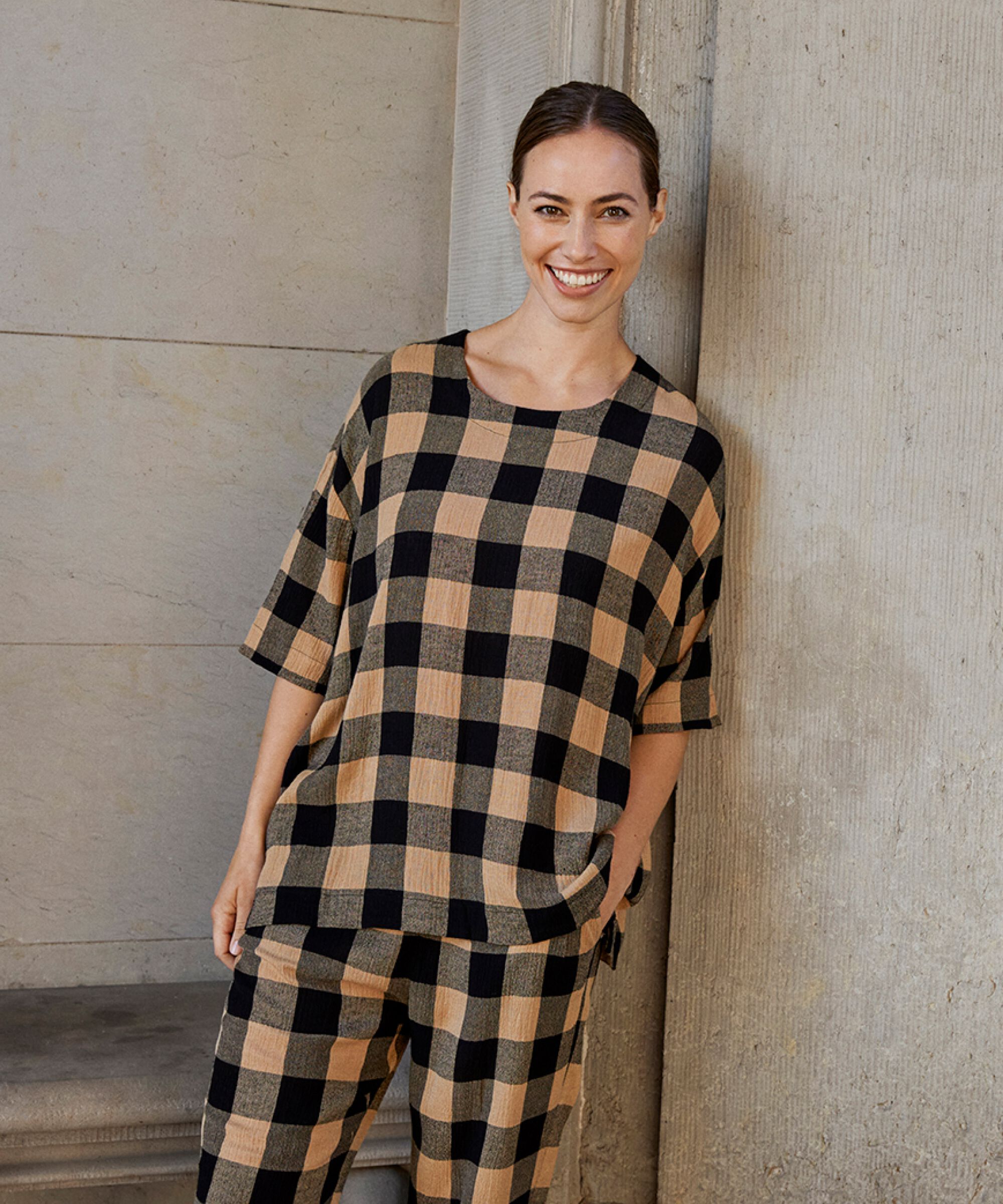 PETRINA TROUSERS, Travertine