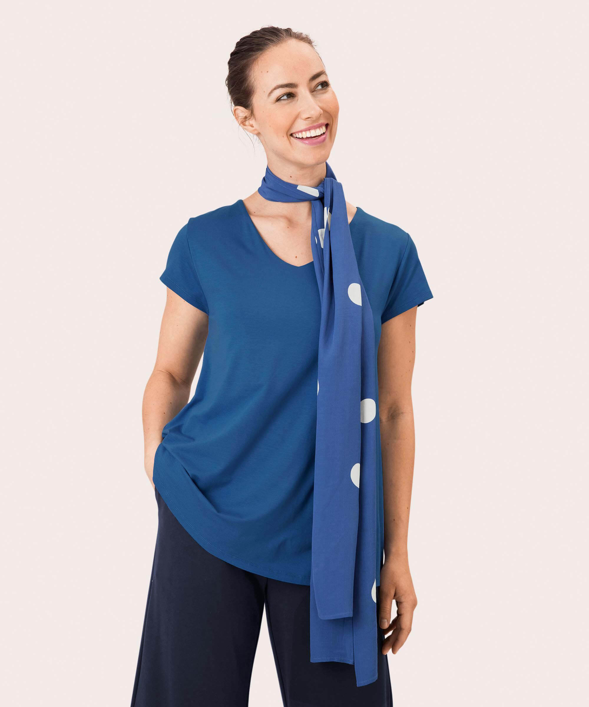 Along Scarf, True Navy