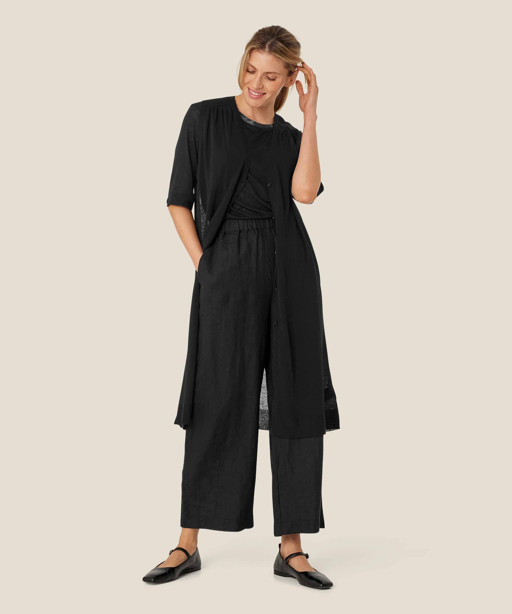 Laken Cardigan, Black