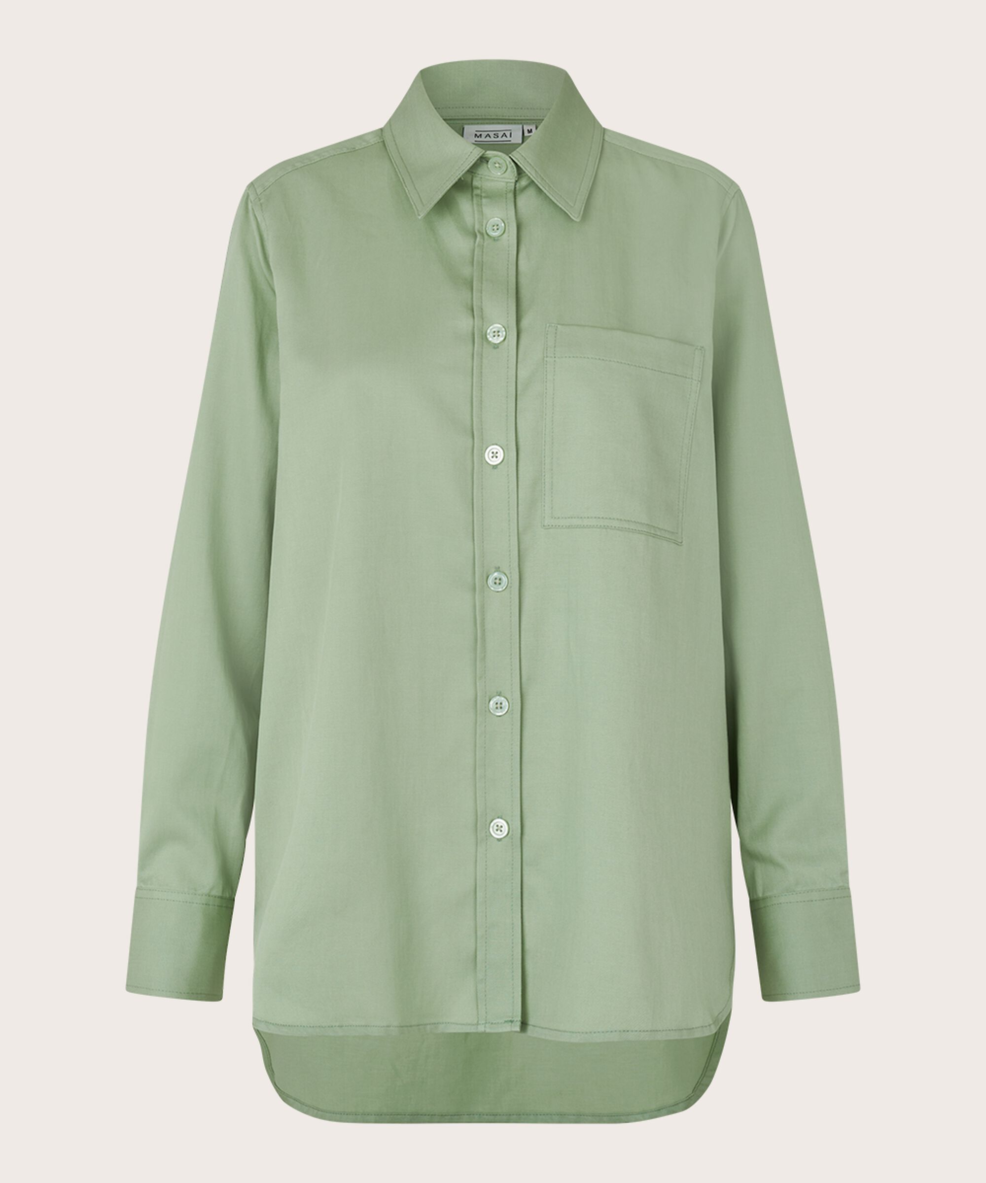 Indiba Shirt, Frosty Green