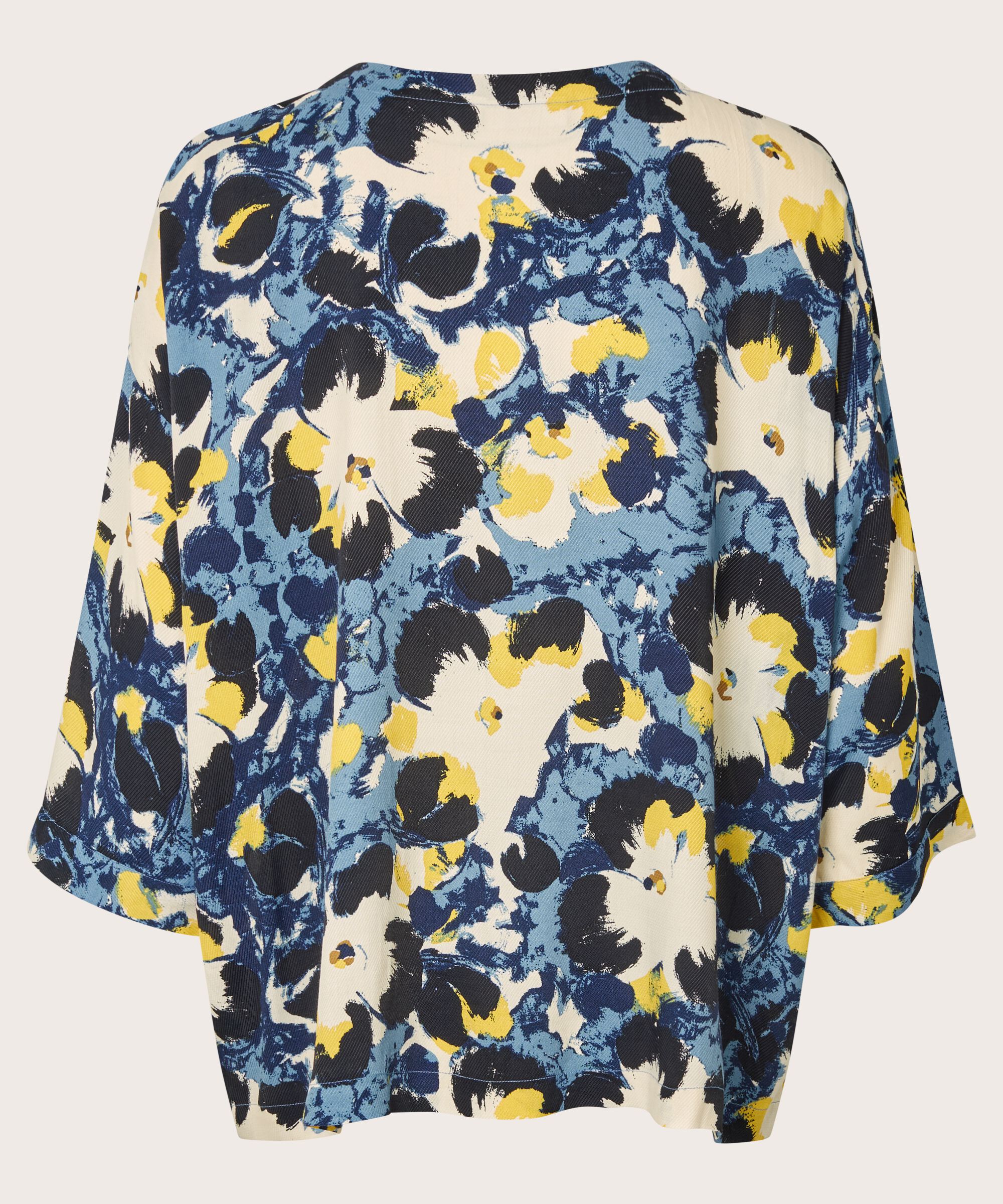 Becca Blouse, Proven Blue