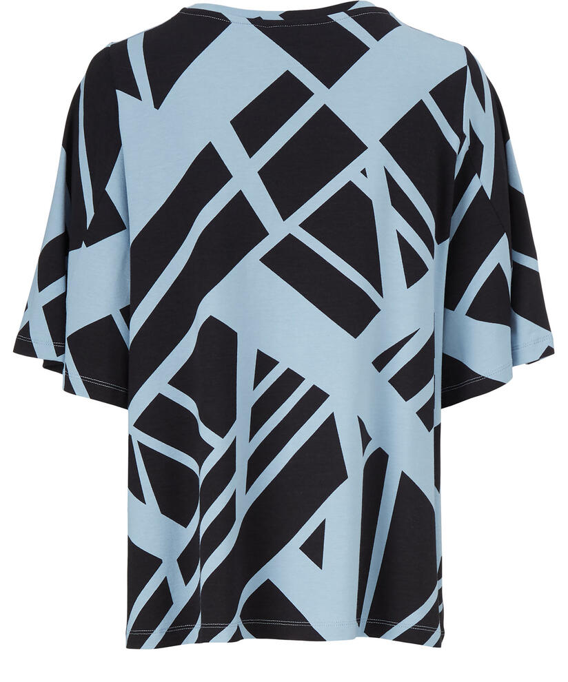 BESSANA JERSEY TOP, Faded Denim