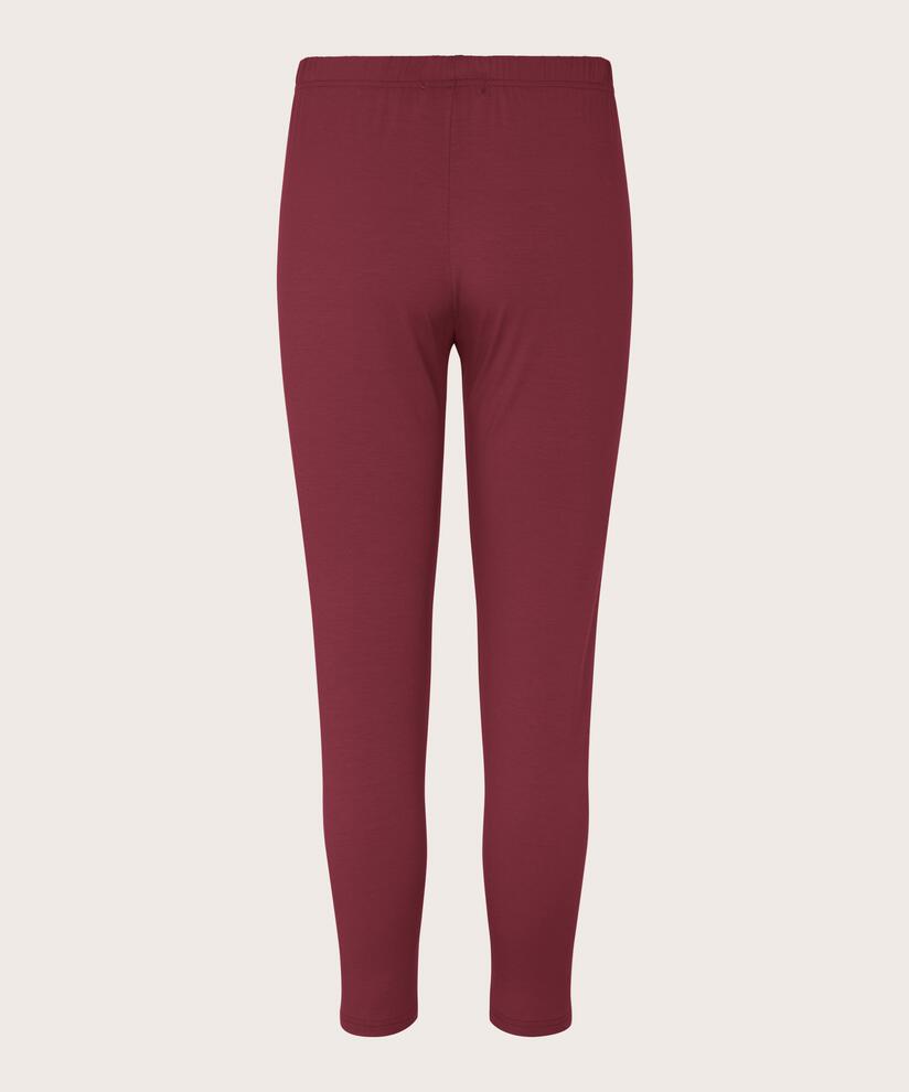 Pia JERSEY Leggings, Tawny Port