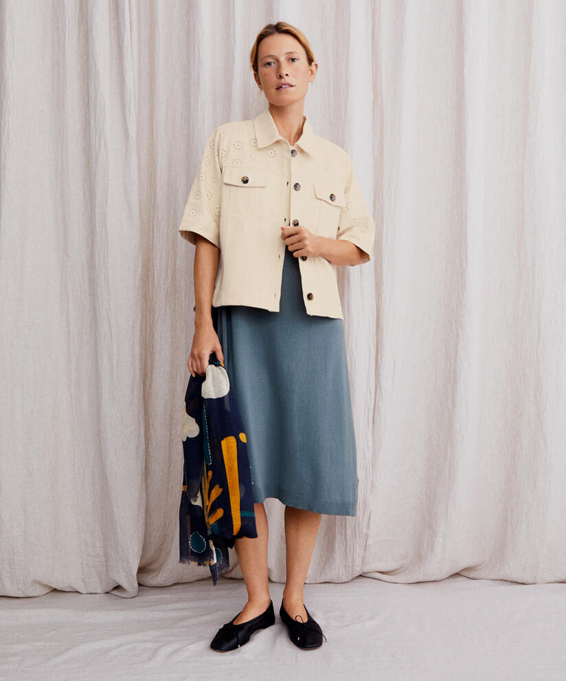 Jamile Jacket, Whitecap