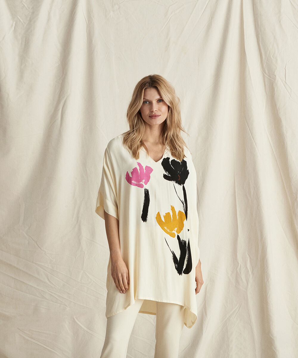 GERDA TUNIC, Azalea Pink