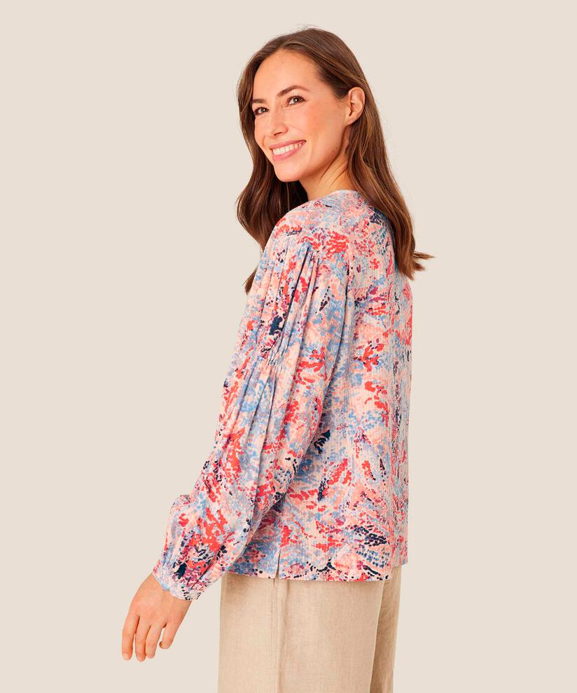 Danette Blouse, Orange com