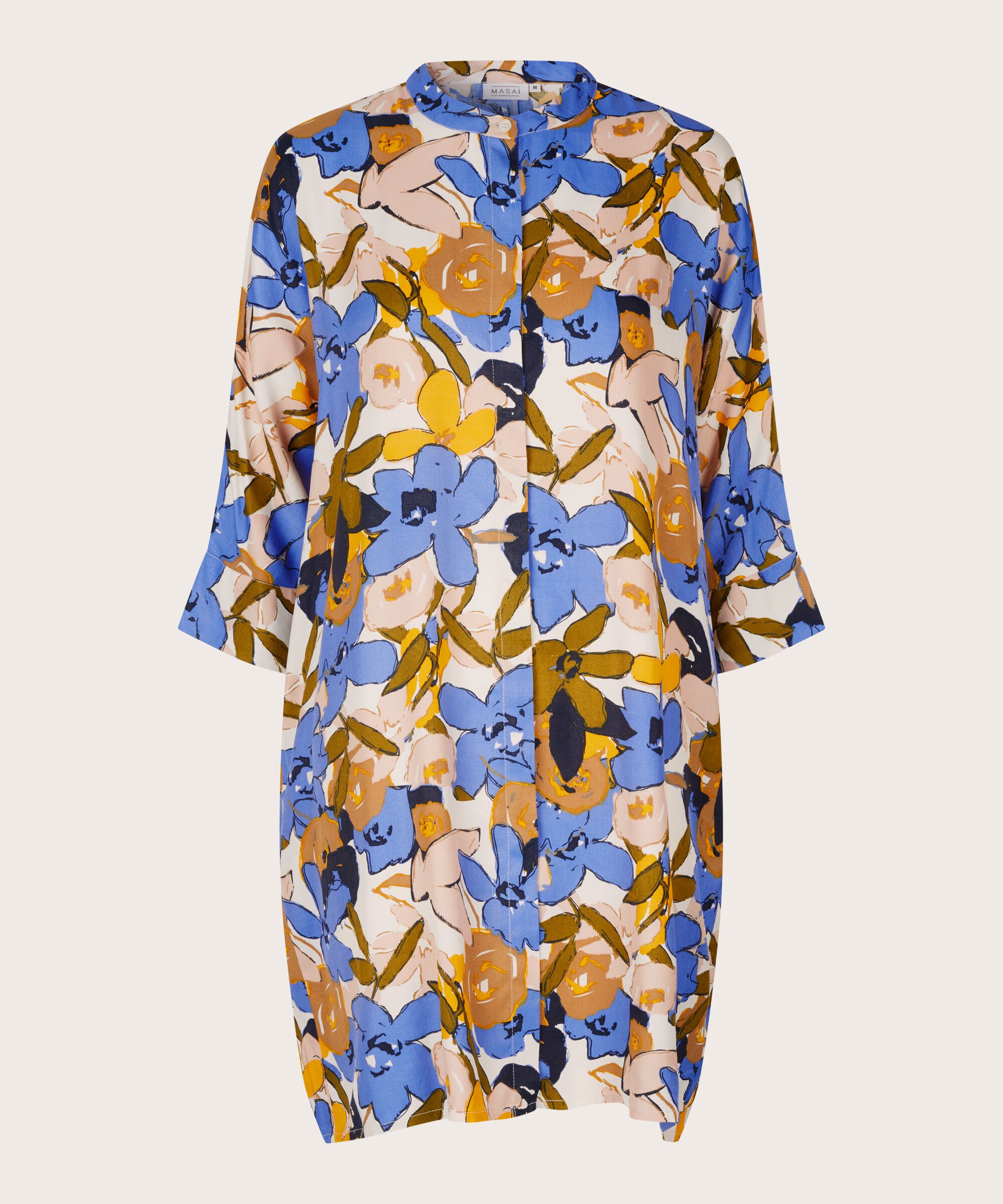 Iosetta Shirt Dress, Wedgewood