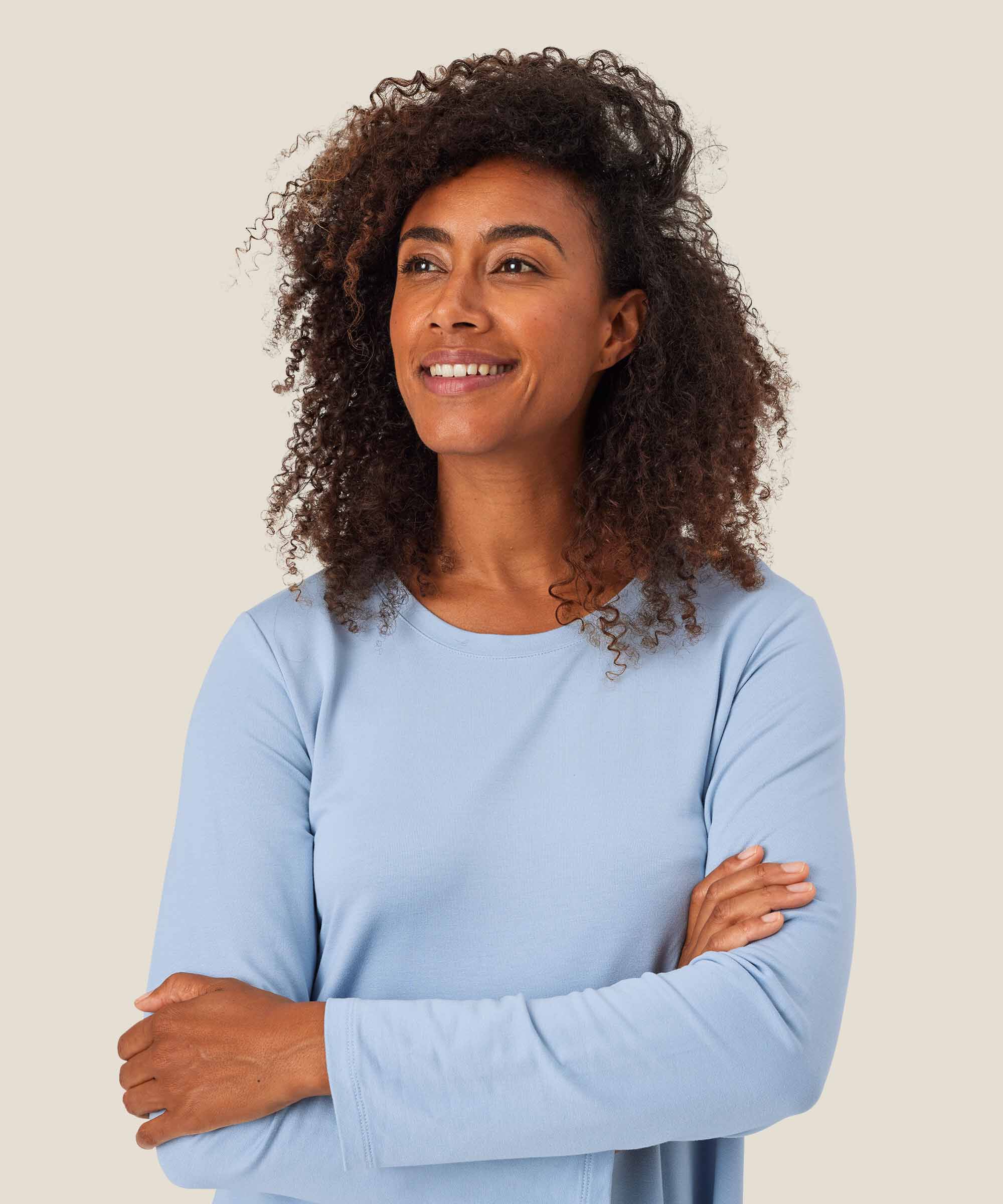 Glowie JERSEY Tunic, Blue Fog